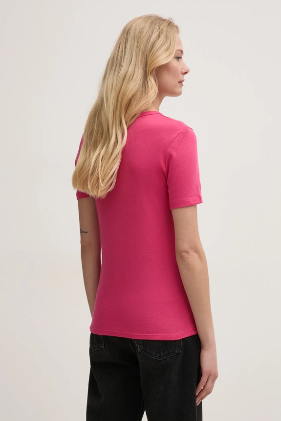 Odjeća Pamučna majica United Colors of Benetton 3GA2E16A2 roza