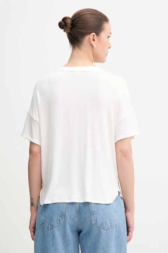 Ρούχα Μπλουζάκι United Colors of Benetton 3Z12D101X μπεζ