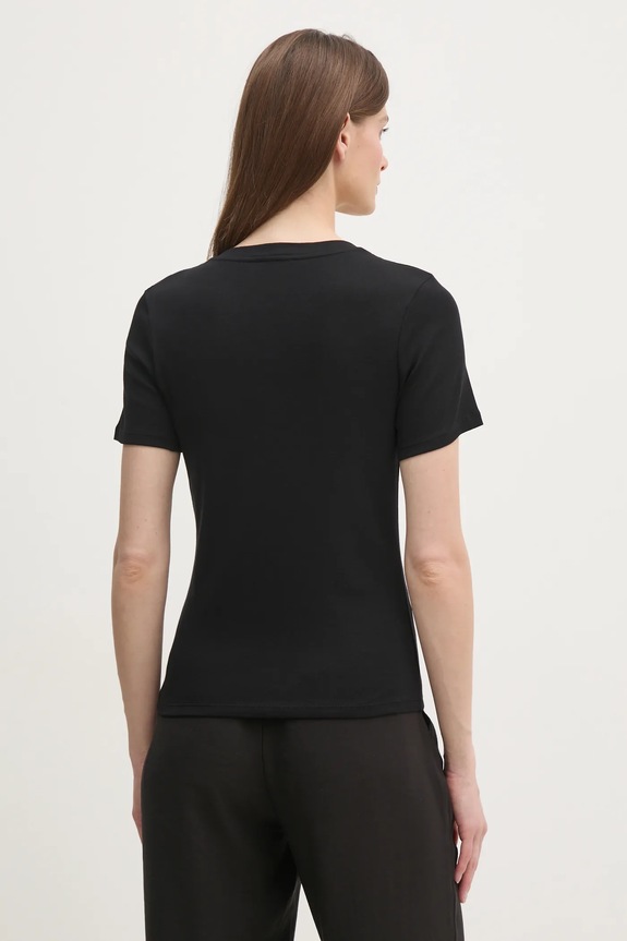 Дрехи Памучна тениска United Colors of Benetton 3GA2D1066 черен