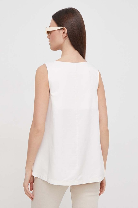 Îmbrăcăminte United Colors of Benetton top 5XONDQ06Z bej