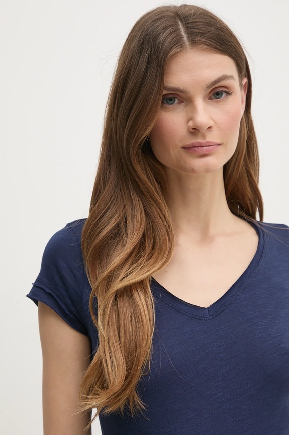 Sisley tricou bleumarin 3TNHL4007