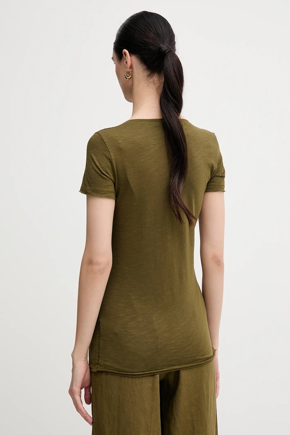 Îmbrăcăminte Sisley tricou 3TNHL103L verde