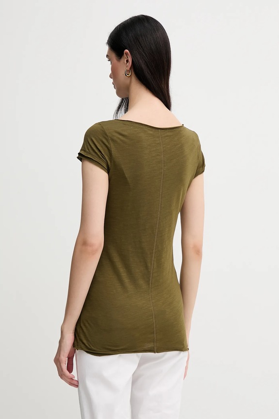 Ruházat Sisley t-shirt 3TNHL400E zöld