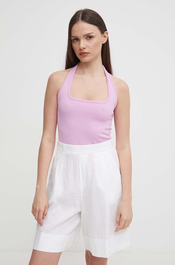 Top Sisley ροζ 1ZNJMH00B