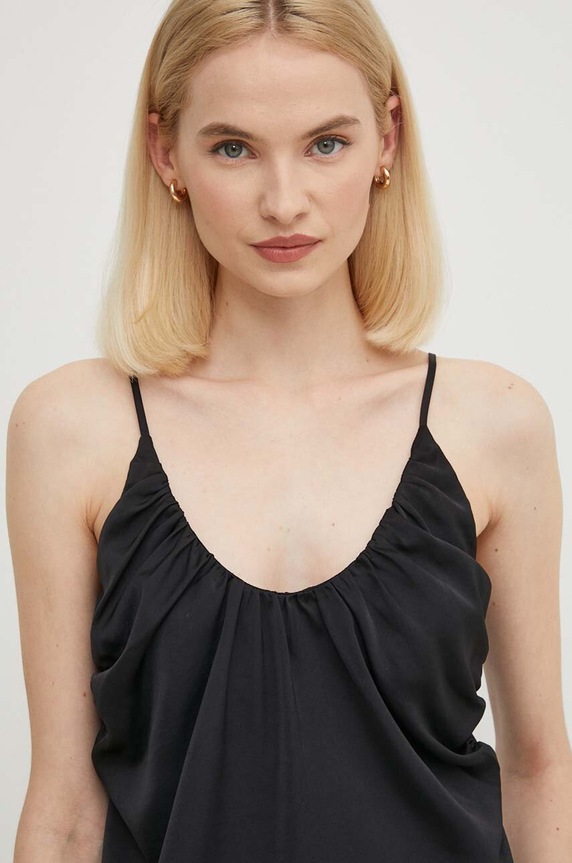 Sisley top czarny 51MGLH016