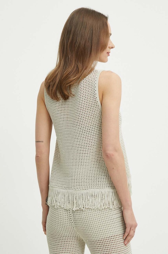 Abbigliamento Sisley top 196PMH00C beige