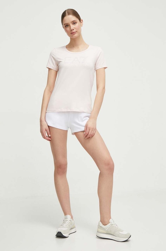 EA7 Emporio Armani t-shirt TJFKZ.3DTT21.1422 różowy SS24