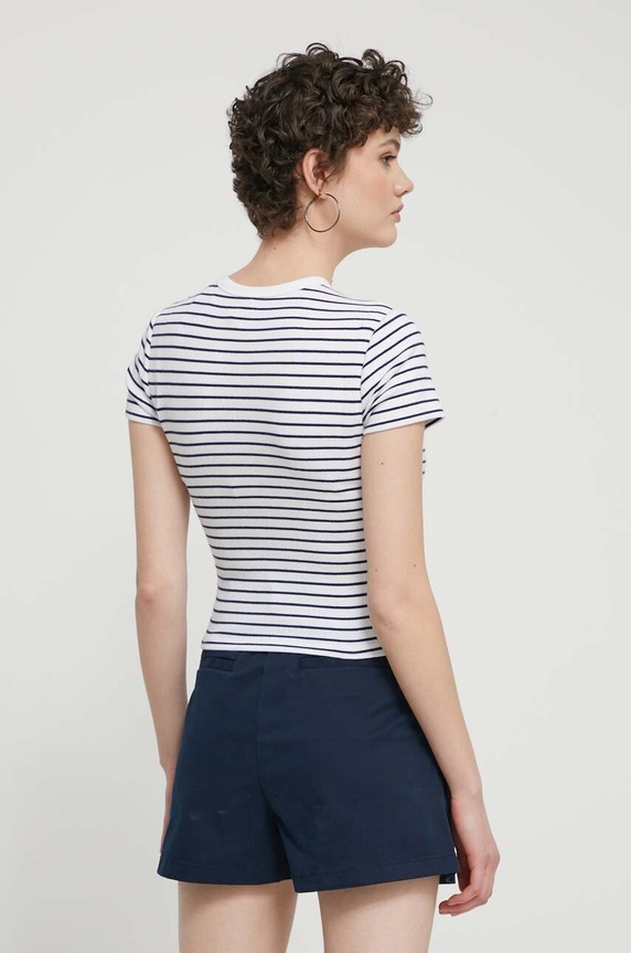 Odzież Abercrombie & Fitch t-shirt KI139.4284.202 granatowy