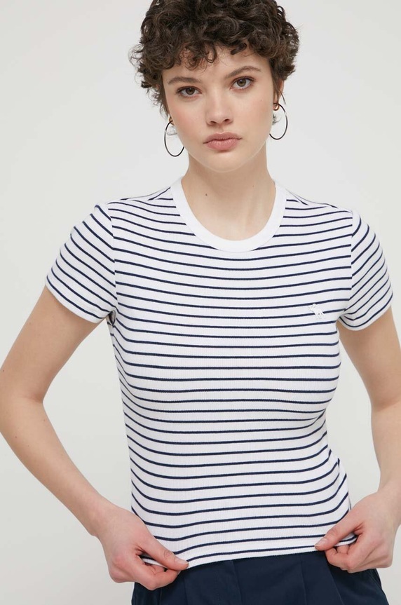 Abercrombie & Fitch t-shirt granatowy KI139.4284.202