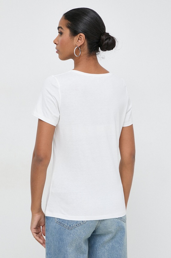 Одяг Футболка Morgan DANAE DANAE.OFF.WHITE білий