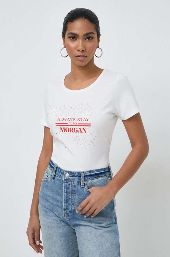 Футболка Morgan DANAE білий DANAE.OFF.WHITE