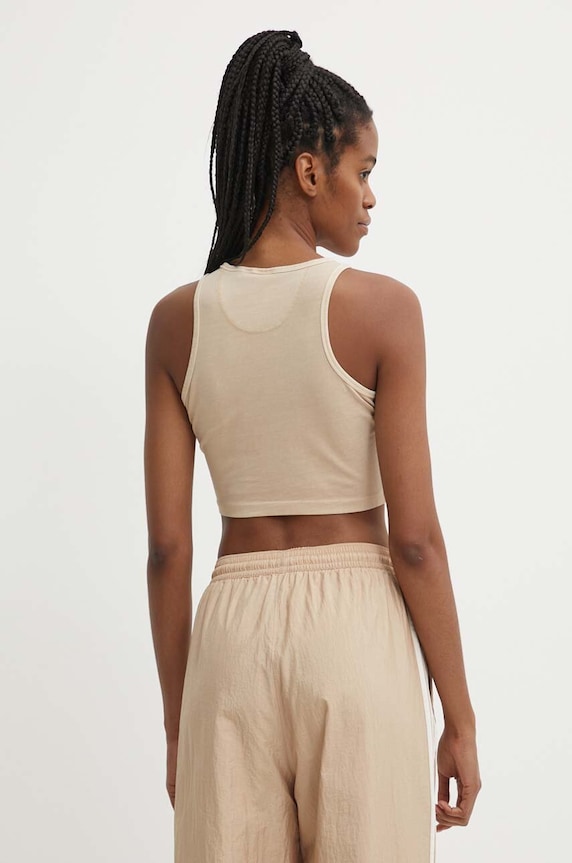 Îmbrăcăminte adidas Originals top IR5996 bej
