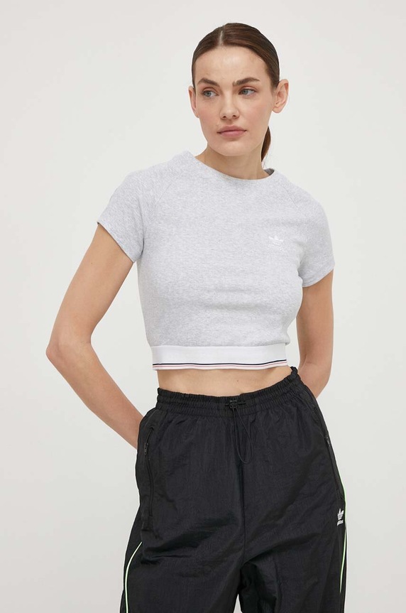 adidas Originals tricou gri IS2318