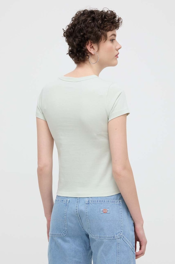 Îmbrăcăminte Vans tricou din bumbac VN000JDQCHF1 verde