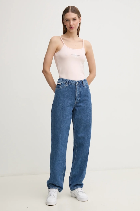 Top Calvin Klein Jeans J20J223105 roza SS25