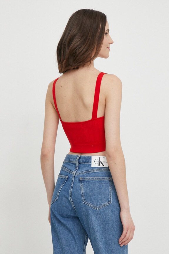 Oblečení Top Calvin Klein Jeans J20J223152 červená