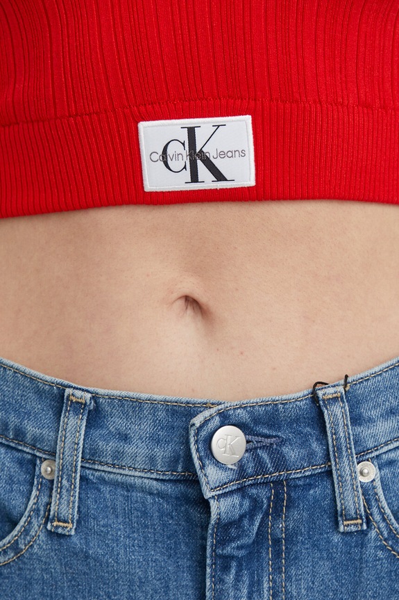 Top Calvin Klein Jeans J20J223152 červená