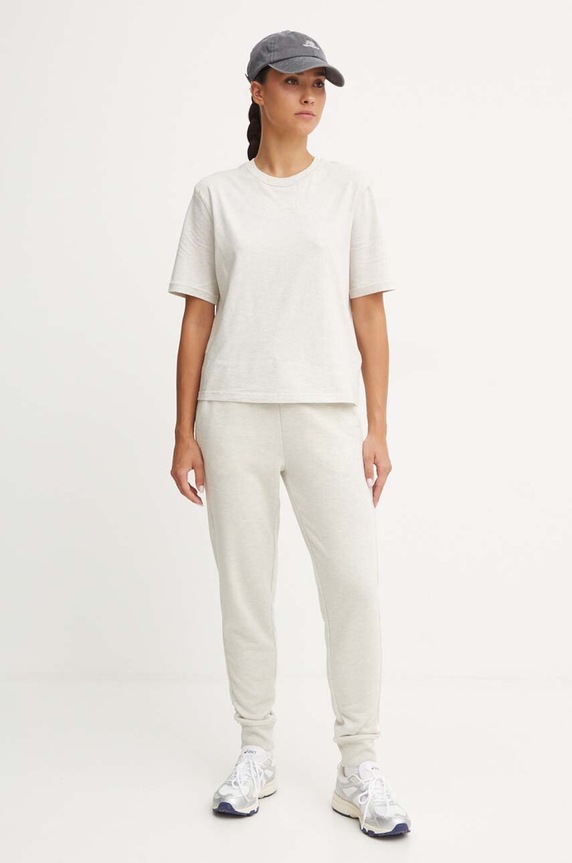 Tričko Calvin Klein Performance 00GWS4K210 béžová AW24