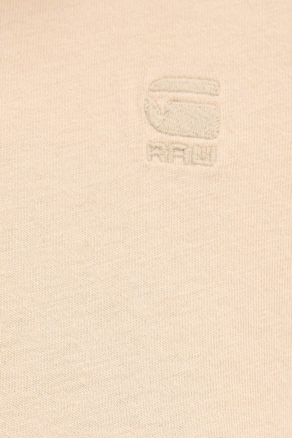 G-Star Raw t-shirt bawełniany D24533.4107 beżowy