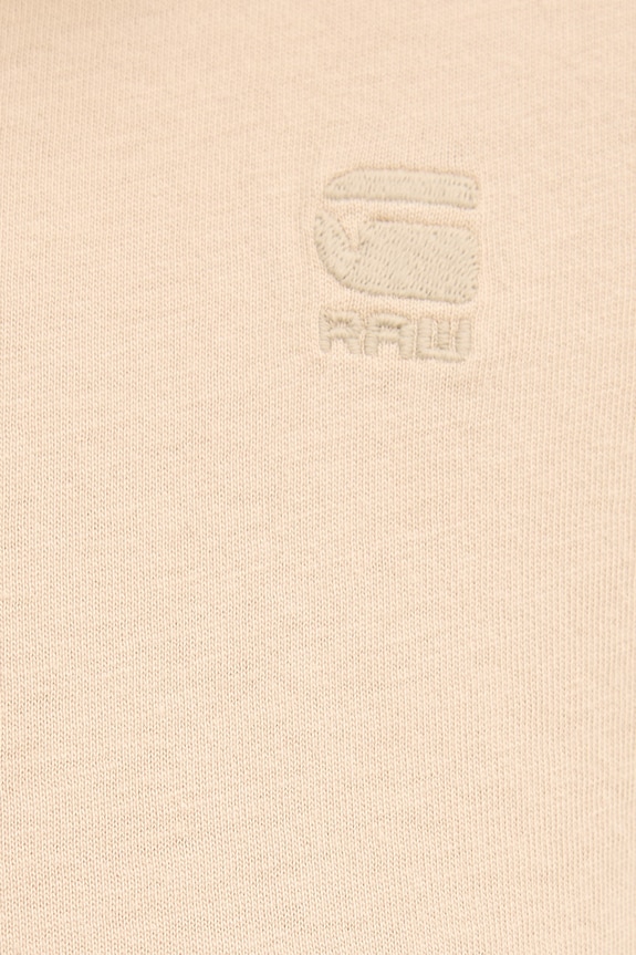 G-Star Raw t-shirt bawełniany D24533.4107 beżowy