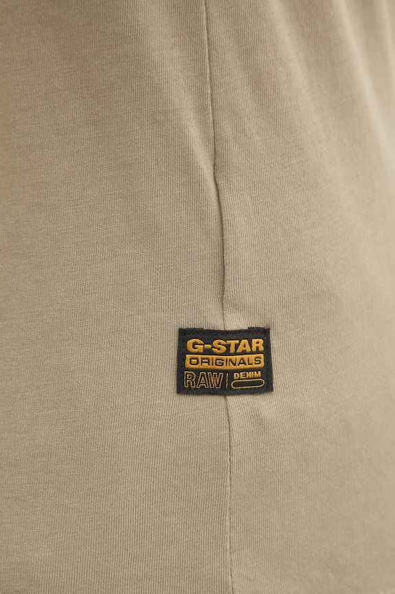 Bavlnené tričko G-Star Raw Eyben slim v t 2.0 D24533.4107 zelená