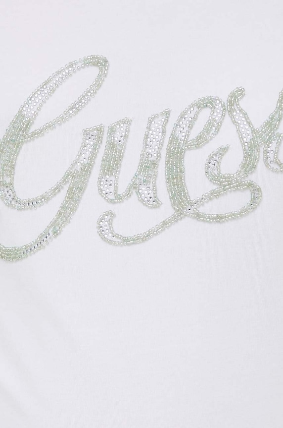Guess t-shirt biały W4GI30.J1314