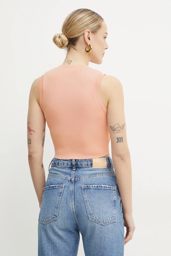 Oblačila Top Guess ALEXIA W4GZ34.Z3F40 oranžna