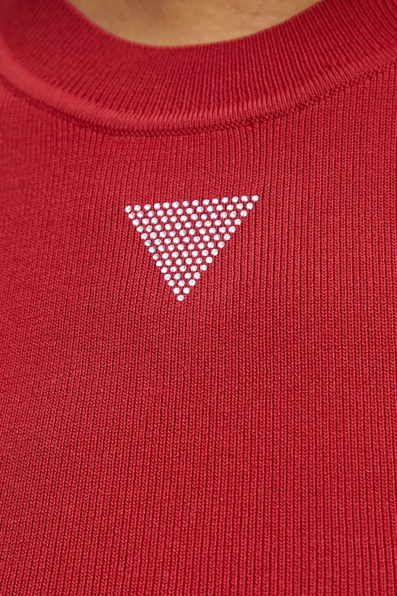 Top Guess ALEXIA W4GZ34.Z3F40 κόκκινο