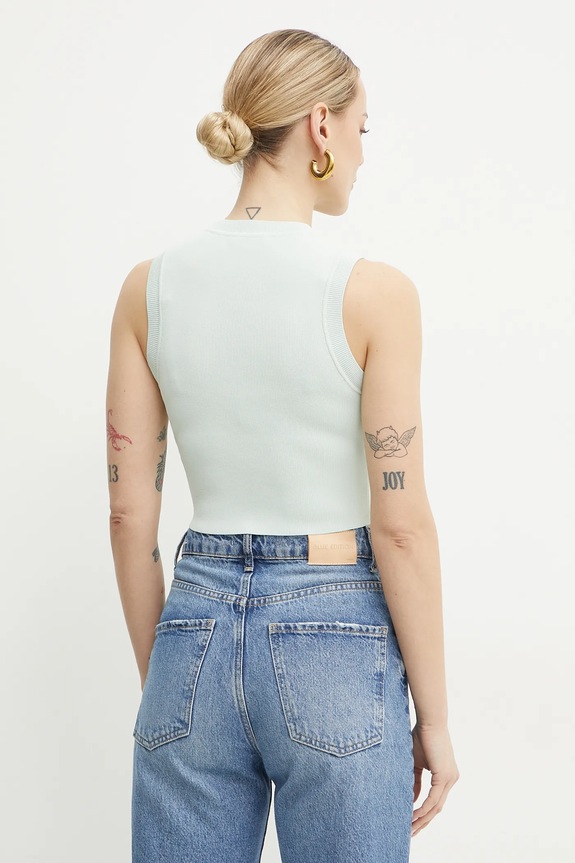 Oblačila Top Guess ALEXIA W4GZ34.Z3F40 turkizna