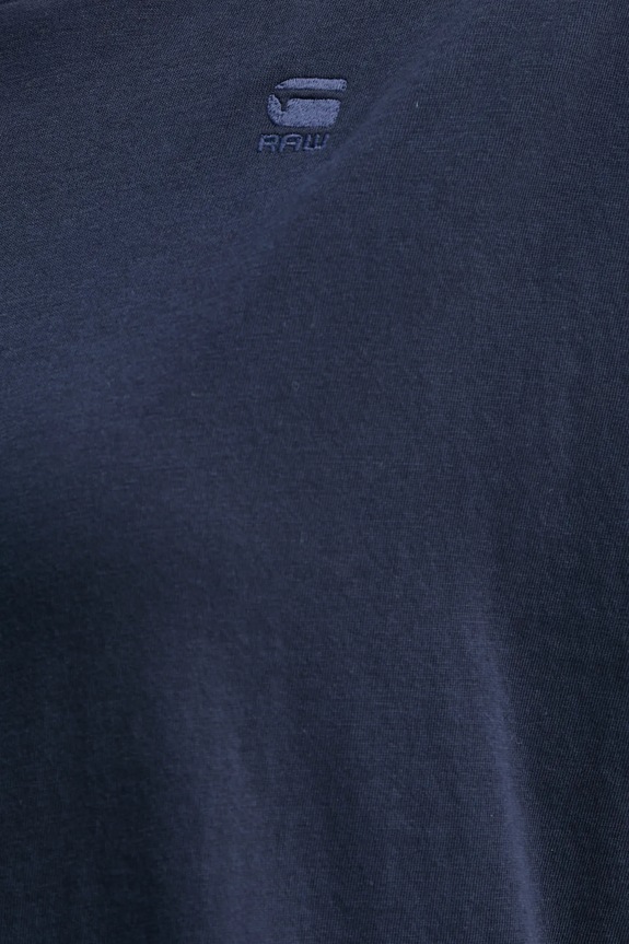 G-Star tricou din bumbac Rolled up sl BF D24524.4107 bleumarin