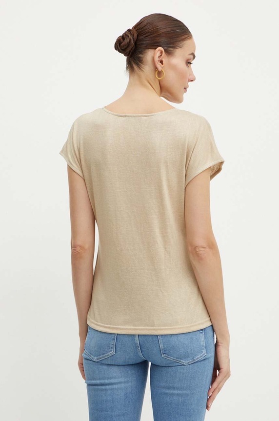 Ruházat Morgan t-shirt DAGA DAGA.BEIGE bézs