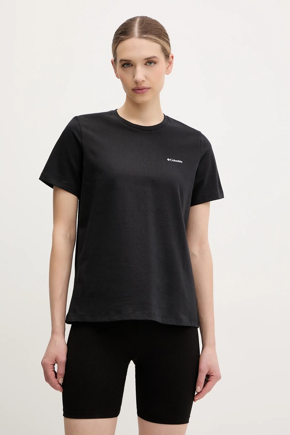 Columbia pamut póló Boundless Beauty pamut fekete 2036573