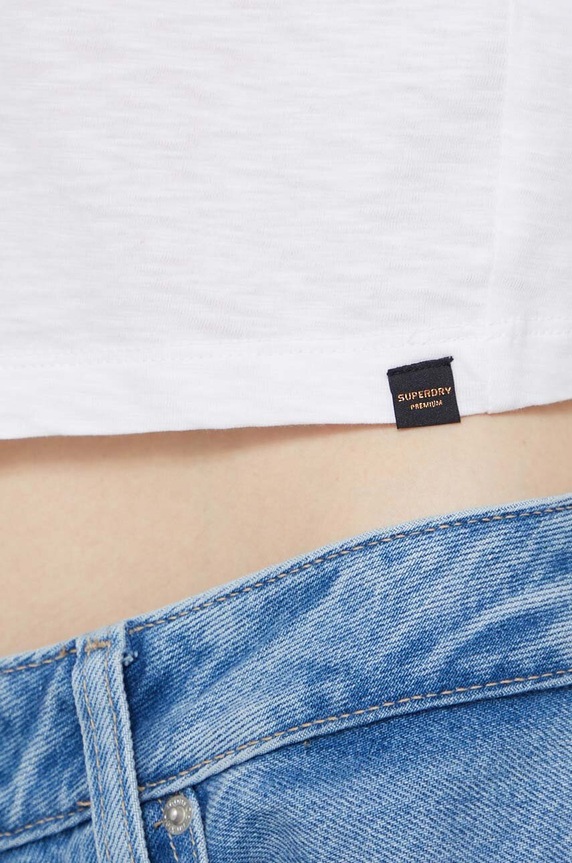 Superdry t-shirt W1011384A.01C fehér