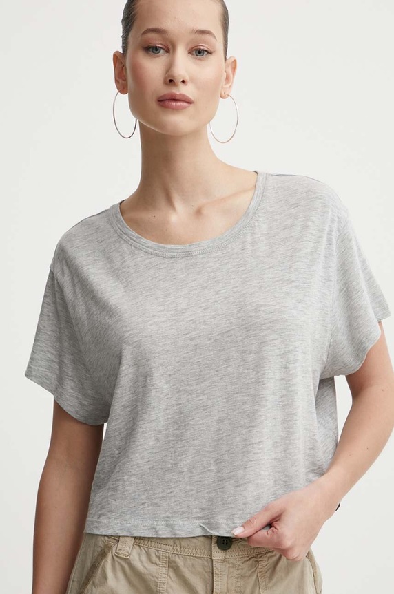 Tričko Superdry relaxed sivá W1011384A.1WK