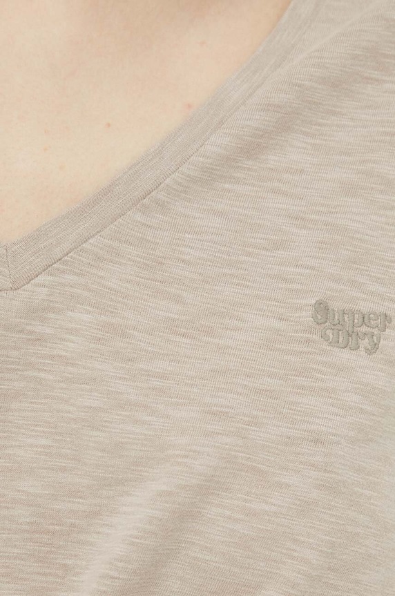 Superdry t-shirt W1011181A.1EX beżowy