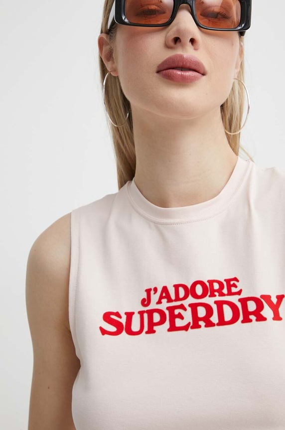 Top Superdry ružová W6011834A.1OU