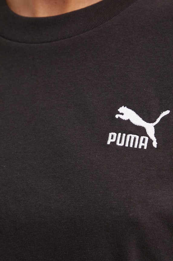 Puma pamut póló BETTER CLASSICS Oversized 624226 fekete