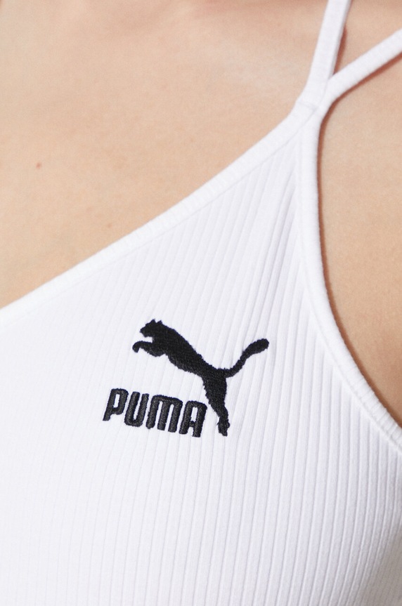 Top Puma Classics Ribbed Crop 624255