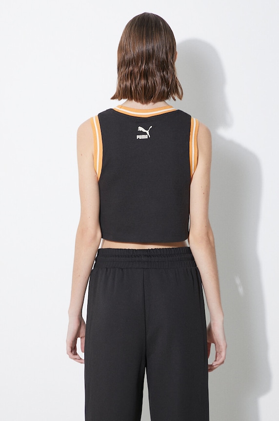 Clothing Puma cotton top Graphic 625024. black