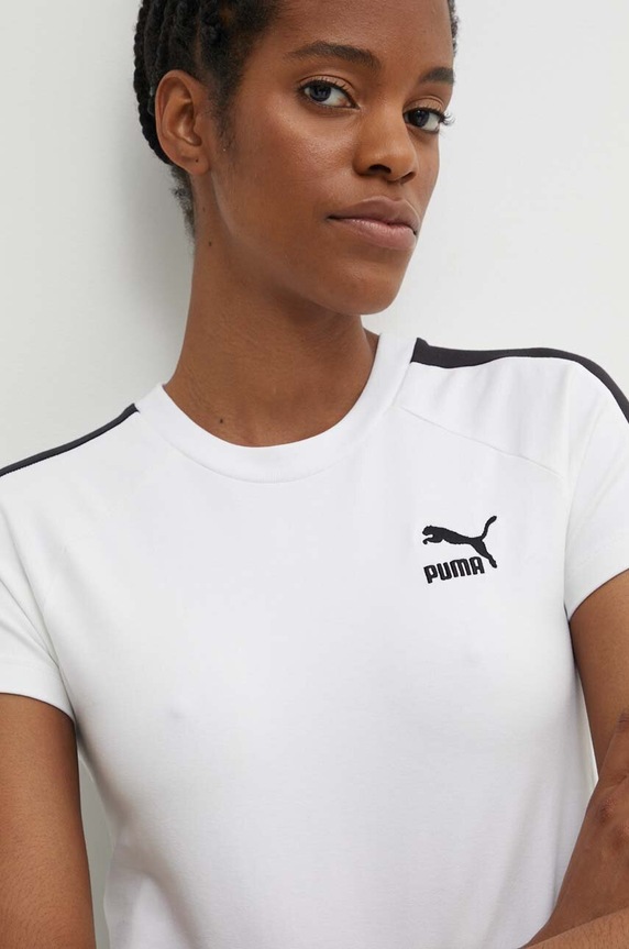 Puma t-shirt Iconic T7 biały 625598