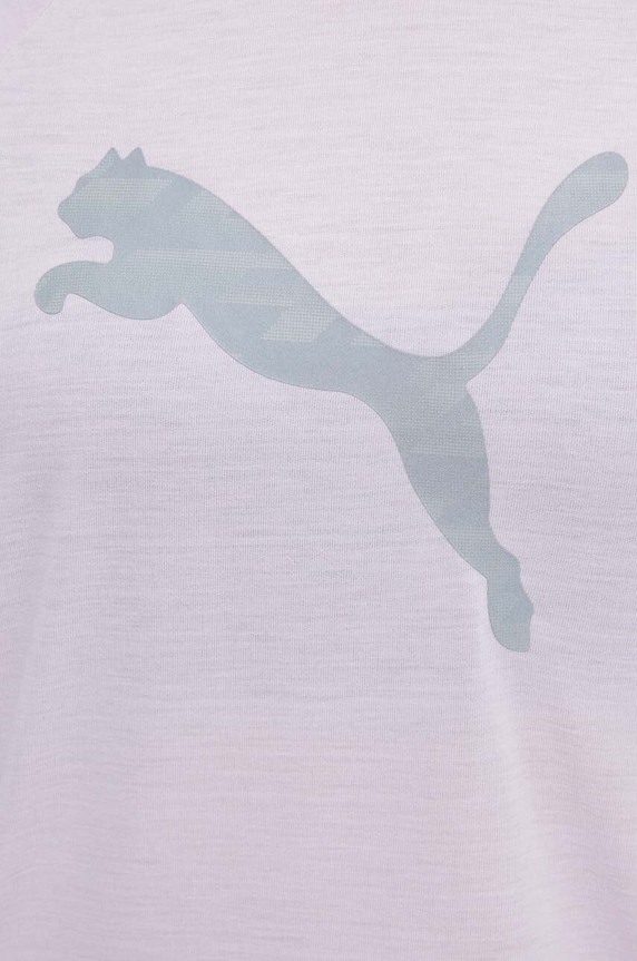 Puma edzős póló Evostripe 677876 lila