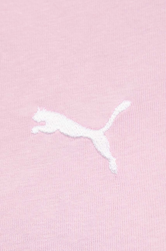 Bavlněné tričko Puma HER 677883 růžová