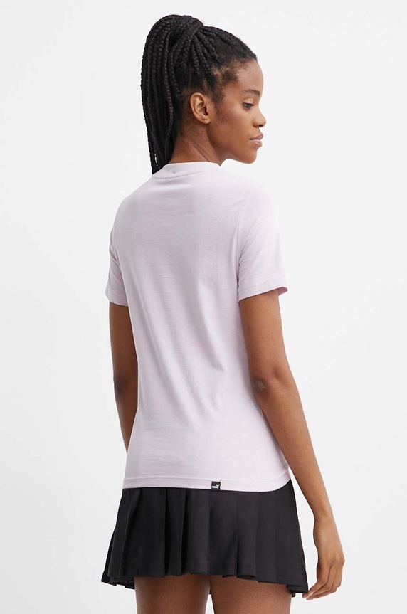 Îmbrăcăminte Puma tricou din bumbac HER 677883 violet