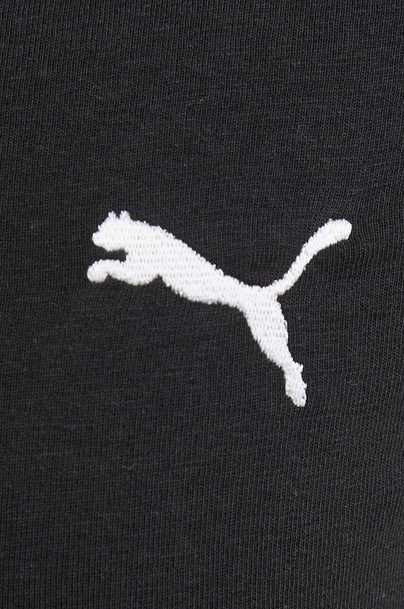 Bavlnené tričko Puma HER 677883 čierna