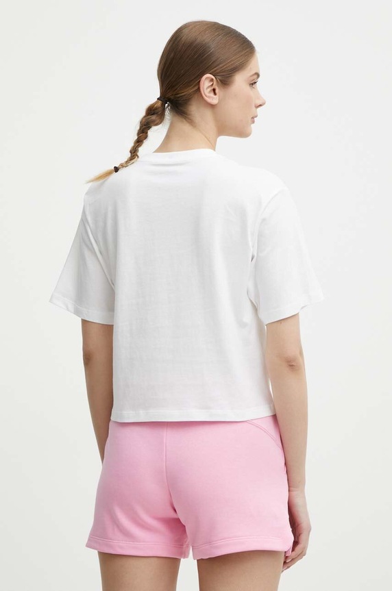 Îmbrăcăminte Puma tricou din bumbac 680432 alb