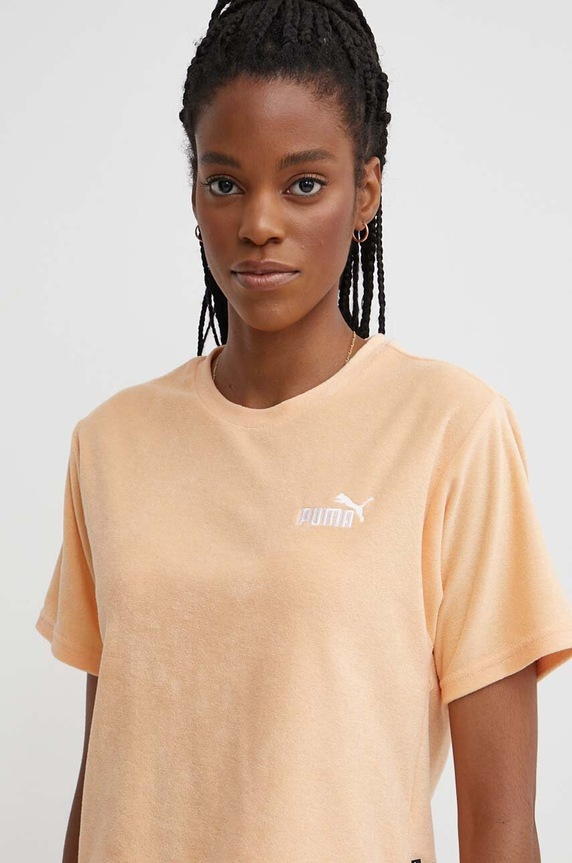 Puma t-shirt narancssárga 677947