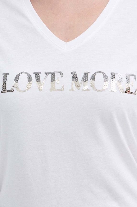 Morgan t-shirt DBLANC DBLANC.OFF.WHITE biały