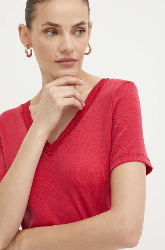 Morgan tricou DIWI cu modele rosu DIWI.GRENADINE