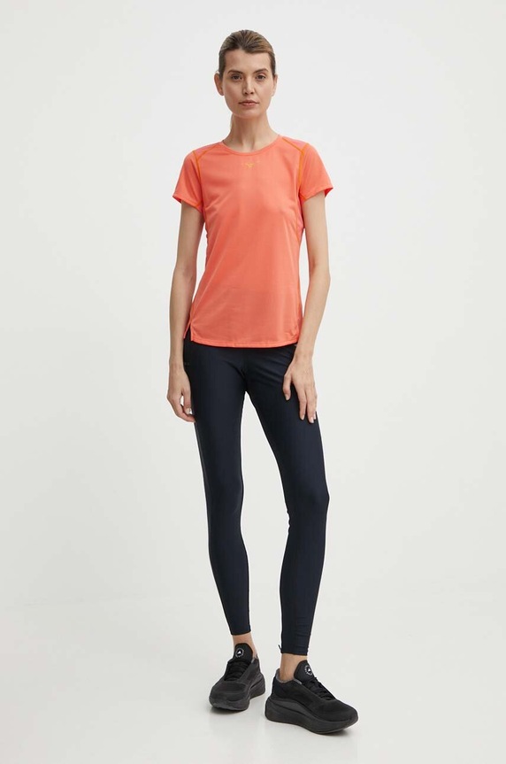 Běžecké tričko Mizuno DryAeroFlow J2GAB204 oranžová SS24