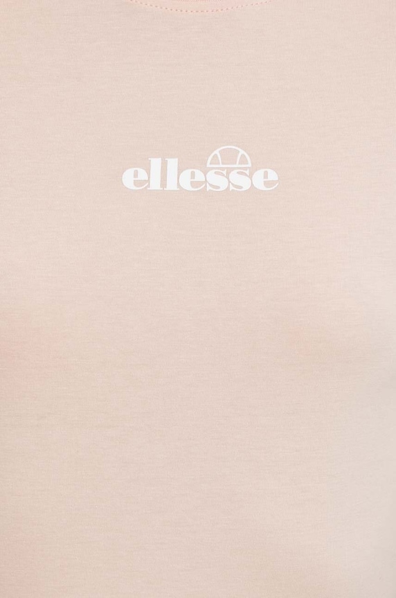 Ellesse t-shirt bawełniany Beckana Tee SGP16458 różowy